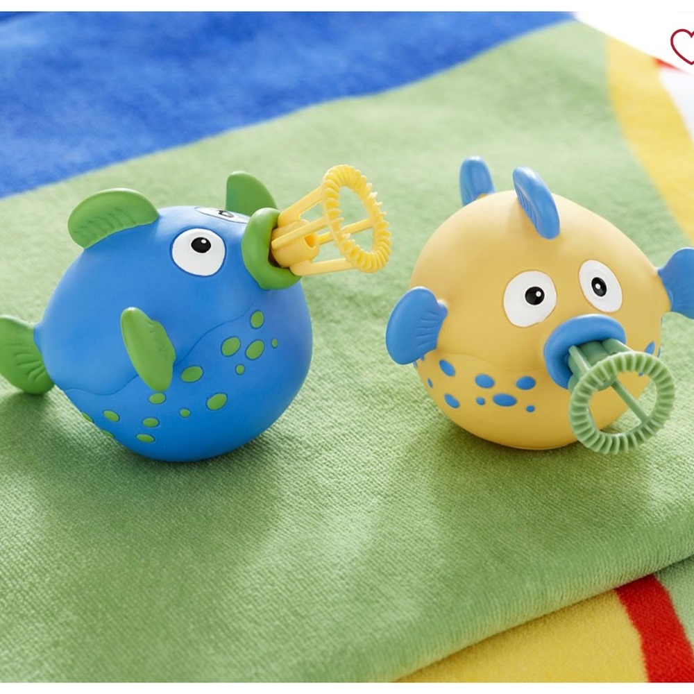 Pottery Barn Kid’s Toy Bubble Squirties Bubble Wands Set of 2